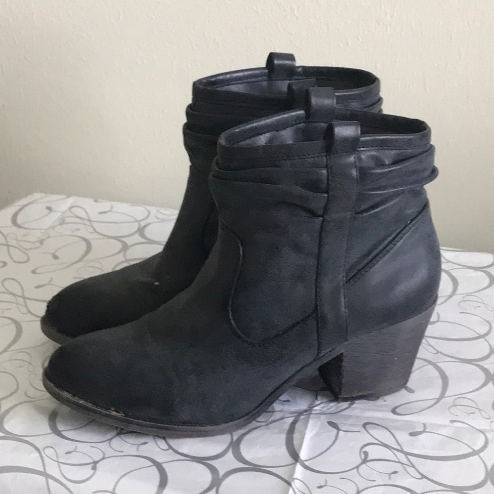 K9 leather booties